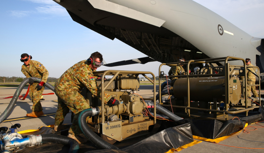 Australian Army petroleum operators 