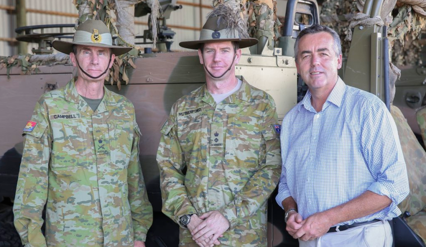 Minister for Veterans Affairs Darren Chester