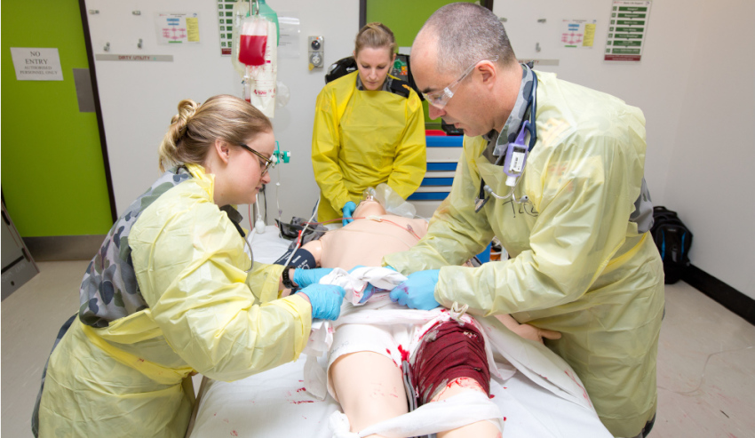 RAN Medical school simulation 