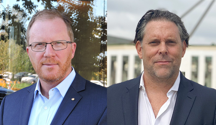 Marcus Thompson and Phil Tarrant DC