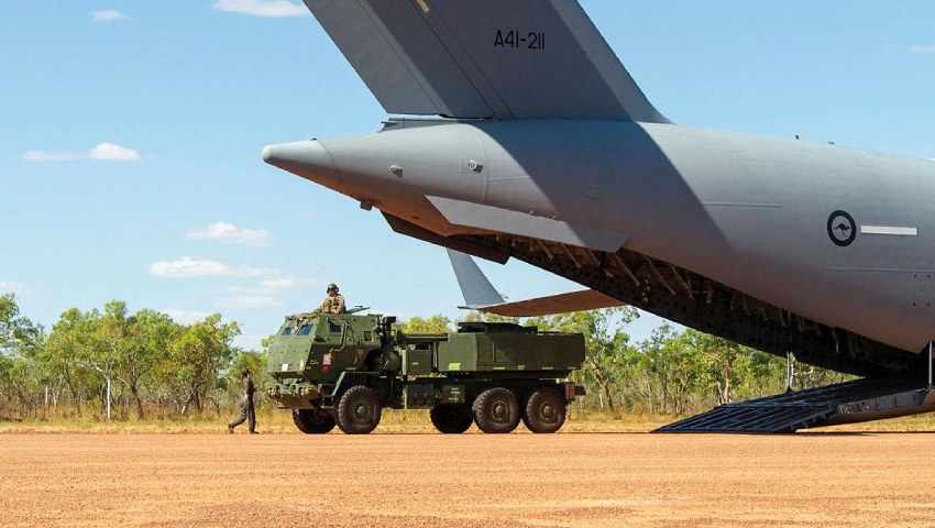 RAAF Army long range fire operation US Marines dc