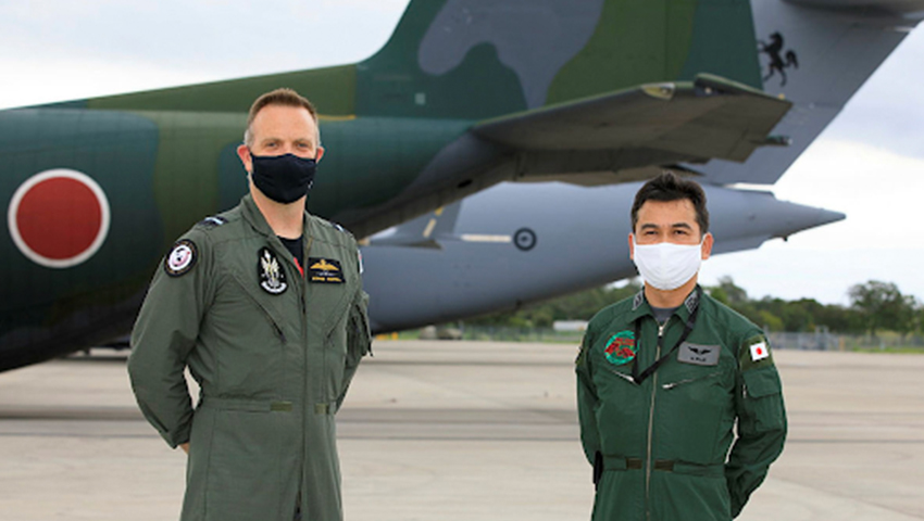 RAAF Base Amberly welcomes Japanese aircraft