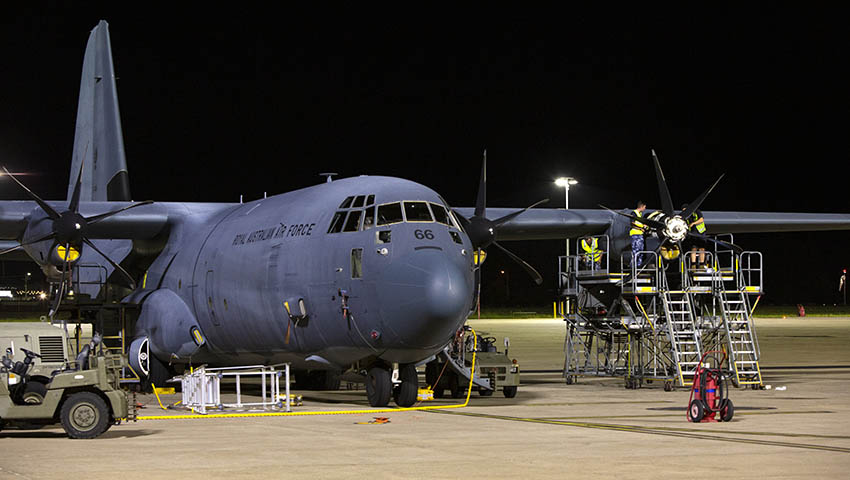 New lighting aids maintenance personnel at RAAF Base Richmond