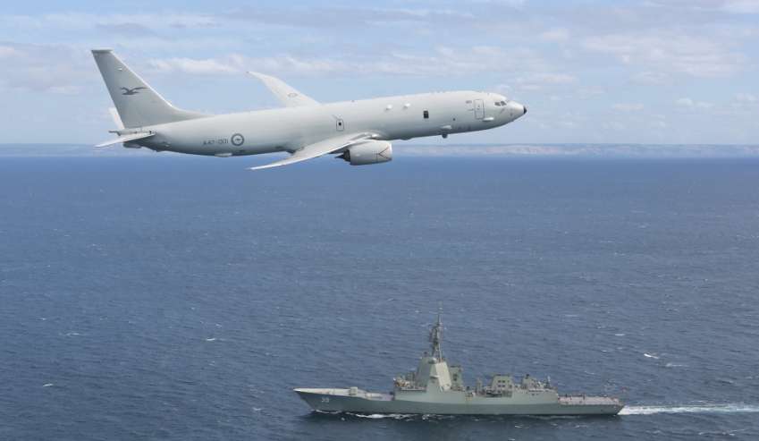 RAAF Poseidon aircraft sharpen trident in AUSINDEX 2019