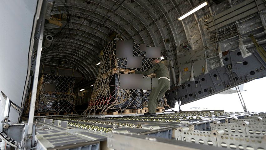 RAAF C-17A Globemaster delivers second arms load to Ukraine