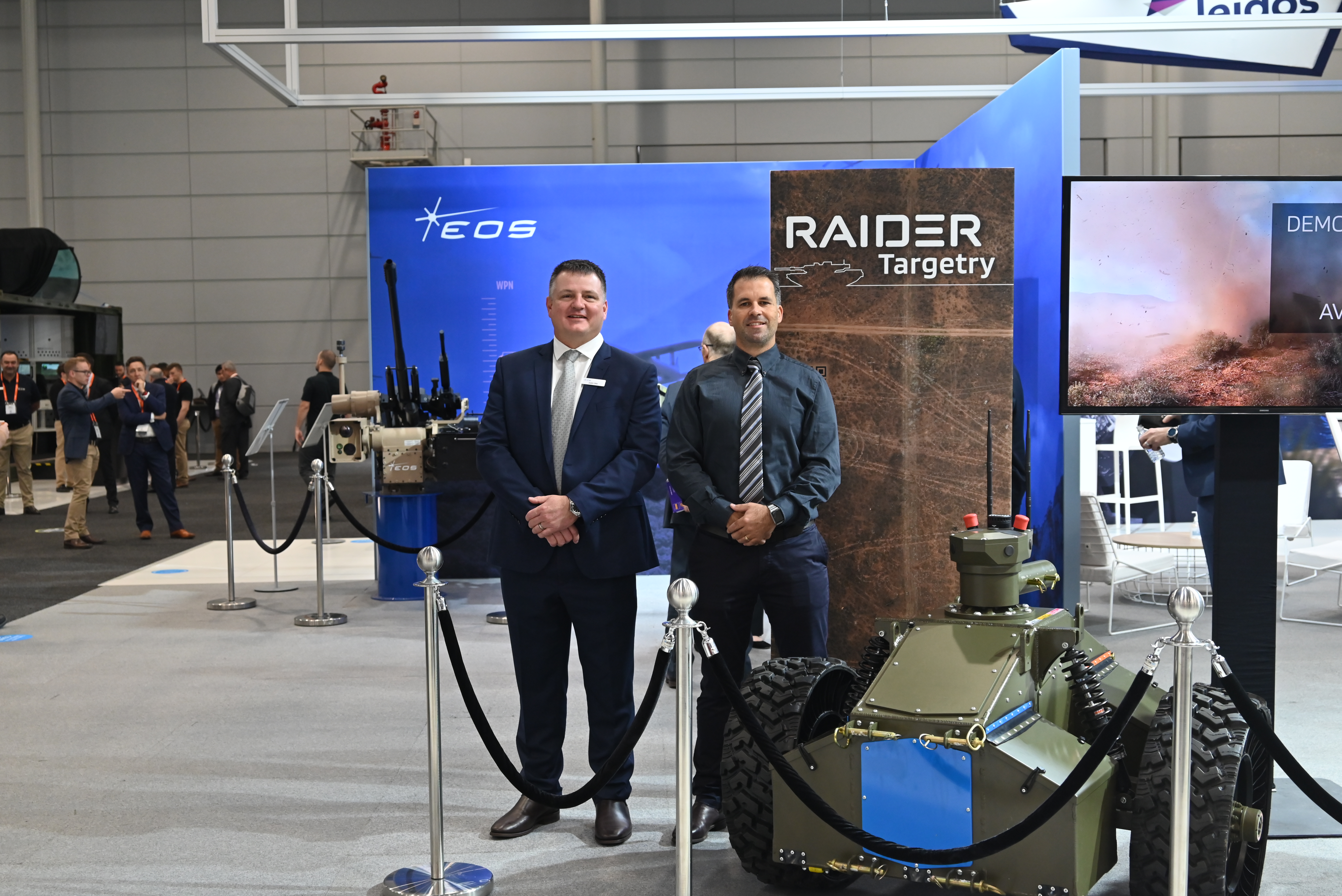 EOS subsidiary and RAIDER Targetry team up for new mobile moving target systems