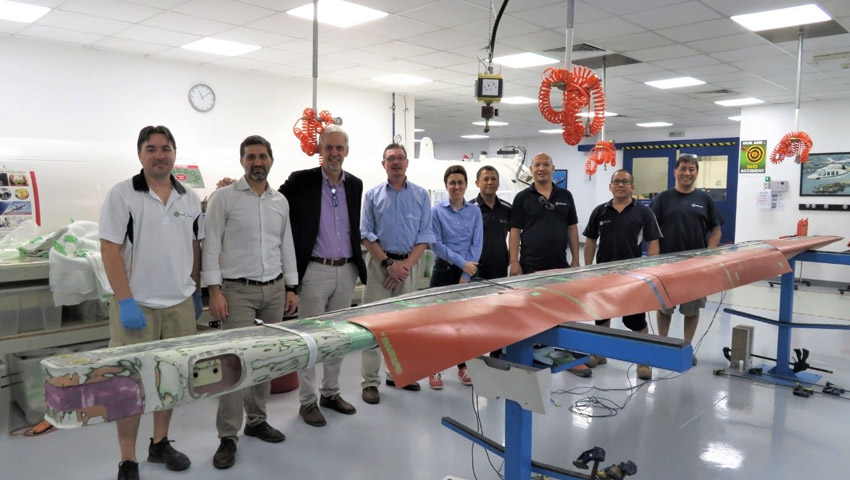 RBI Hawker completes industry-first AW139 rotor blade repair