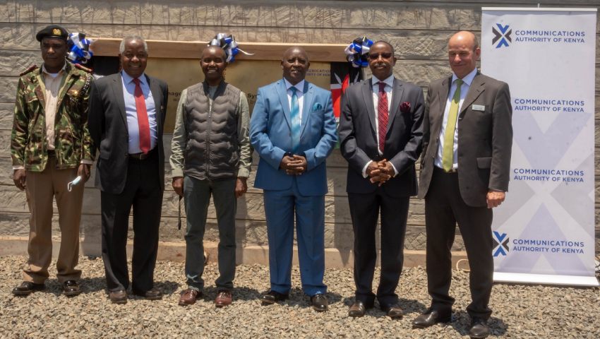 Rohde Schwarz Kenya fixed spectrum monitoring stations dc