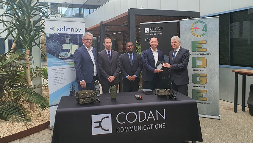 South Australian Codan Comms, Solinnov join C4 EDGE 
