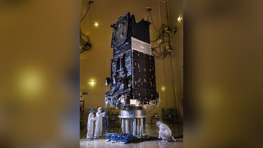 Missile warning satellite ready for launch