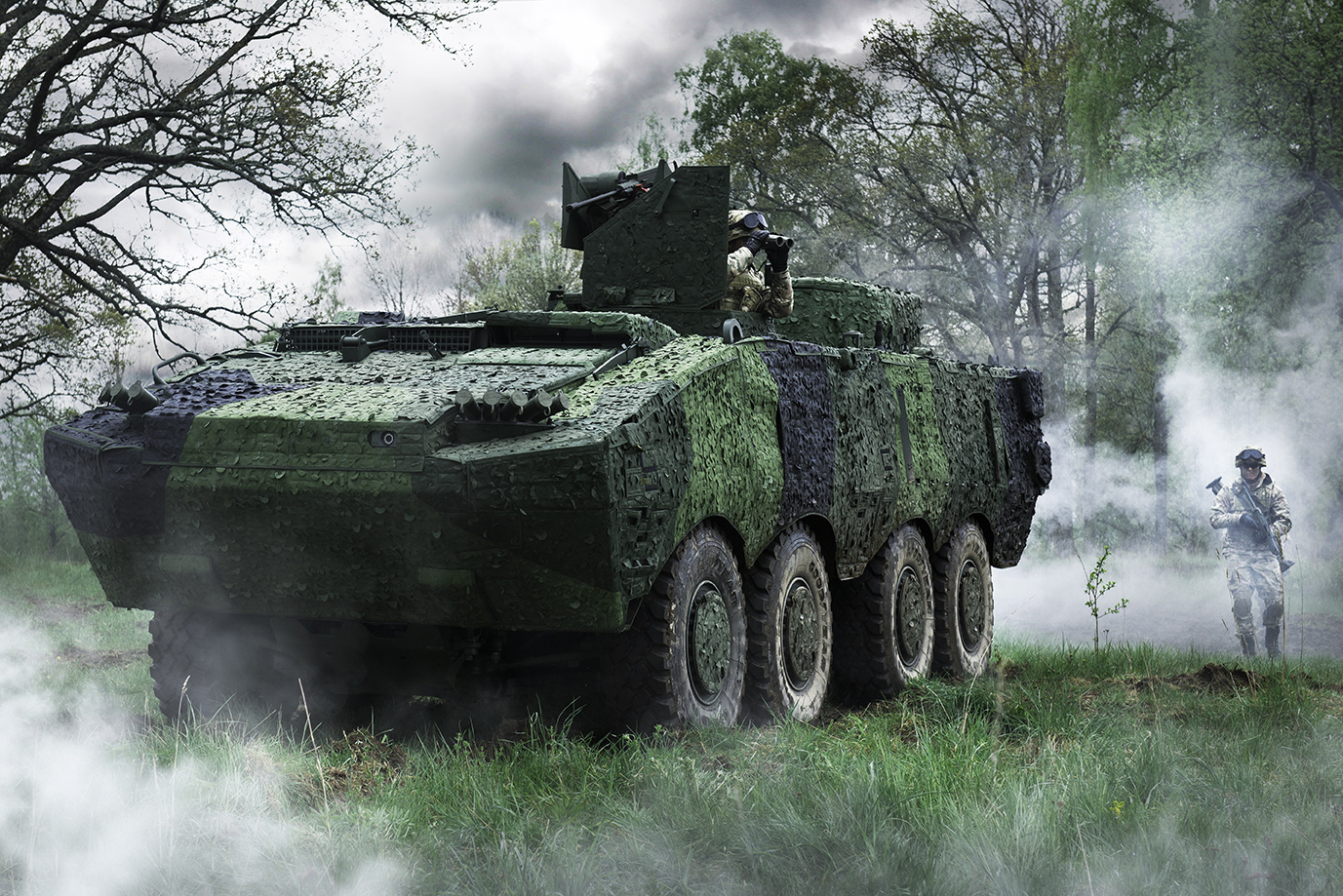 Saab and Global Defence Solutions team up to deliver camouflage systems