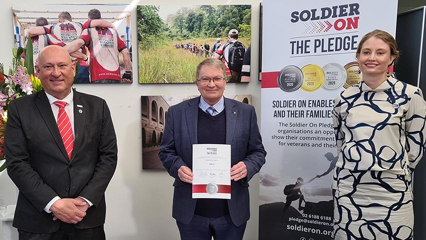 Serco Australia pledges continued support of Soldier On