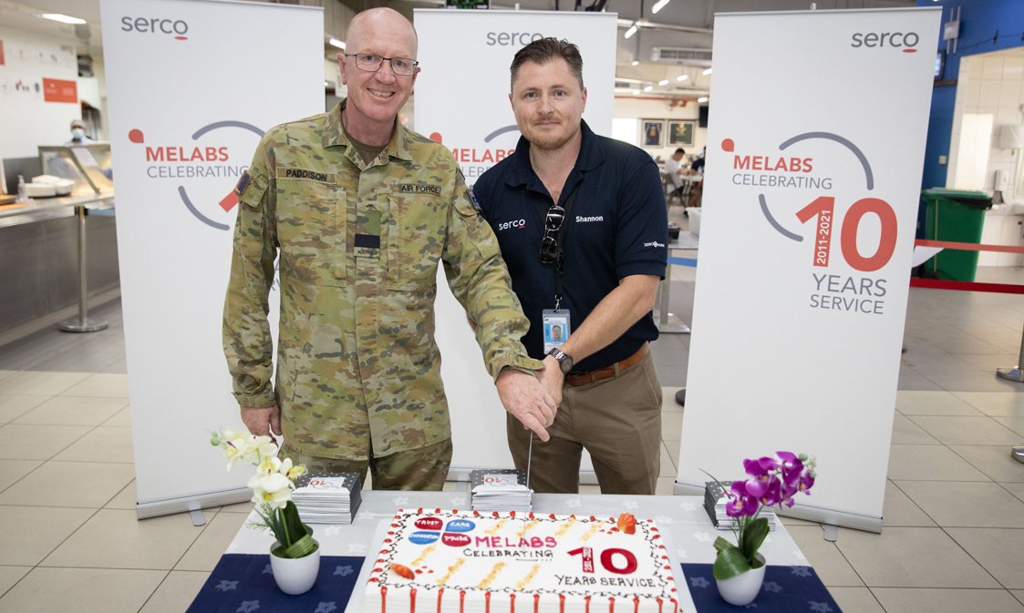Serco recognises 10 years of supporting ADF operations in the Middle East