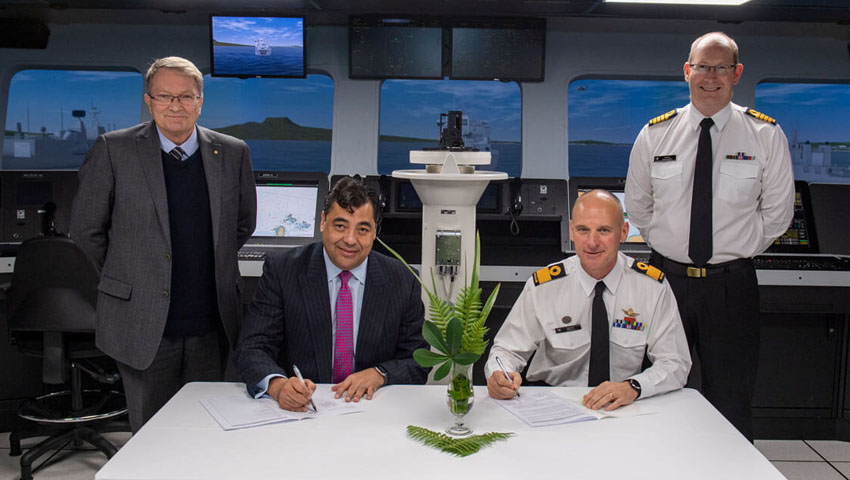 Serco selected by NZDF to provide Bridge Warfare Officer training