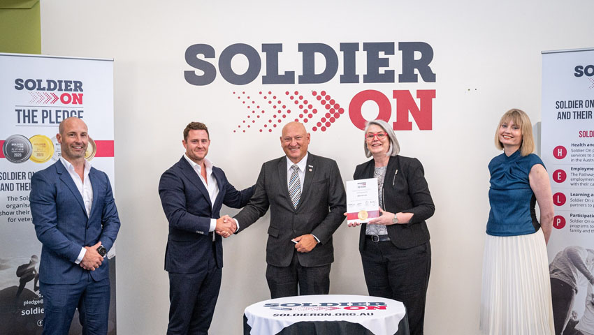 Soldier On Pledge dc