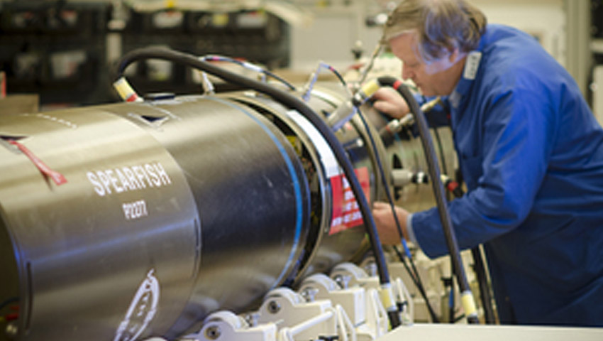 Spearfish Sting Ray torpedoes