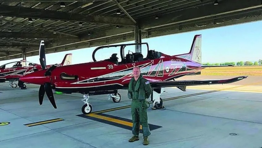 Squadron Leader Scott van Ginkel dc