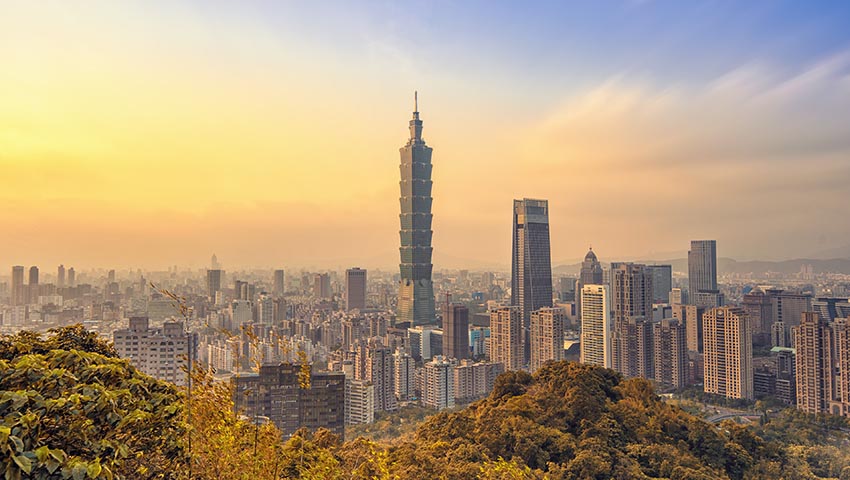 Taipei skyline dc