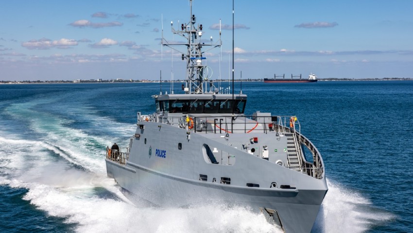 Defence gifts Guardian Class patrol boat to Cook Islands