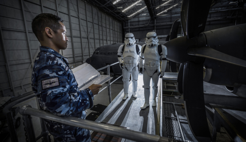 no   squadron with star wars imperial stormtroopers