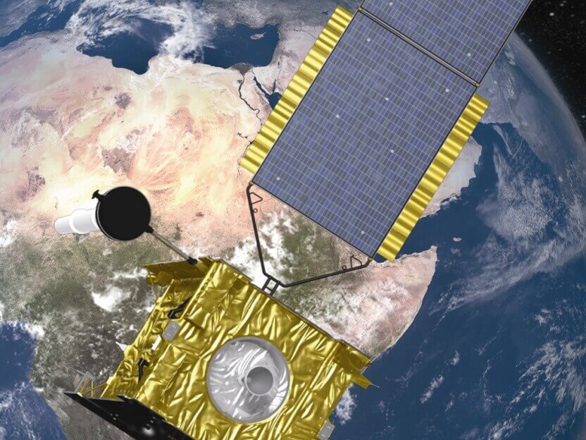 skynet satellite from airbus defence and space
