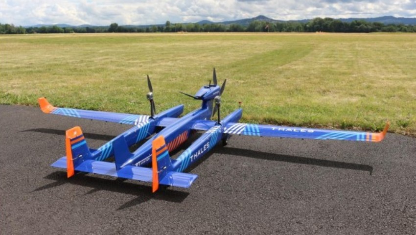 Thales new long-range UAS completes first flight