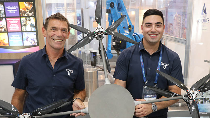 Australian company creates world’s largest titanium UAV