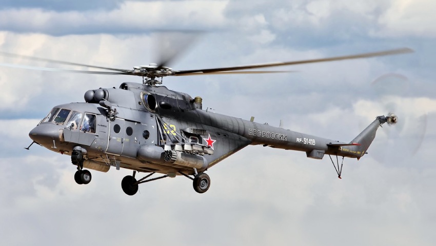 US Mi 17 helicopter dc
