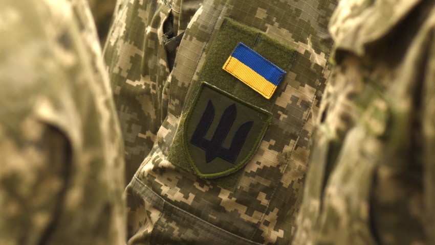 Ukraine soldier patch dc