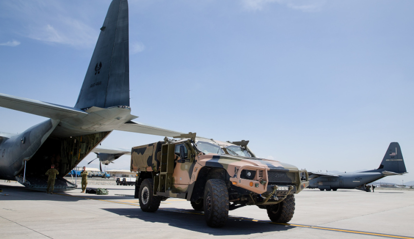 Hawkaii at Afghanistan airport