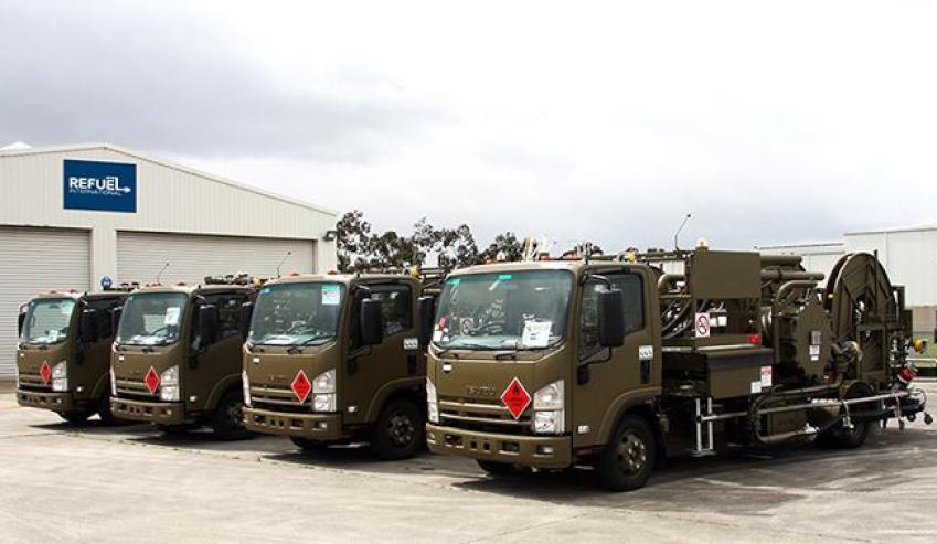 defence receives new generation refuelling vehicles