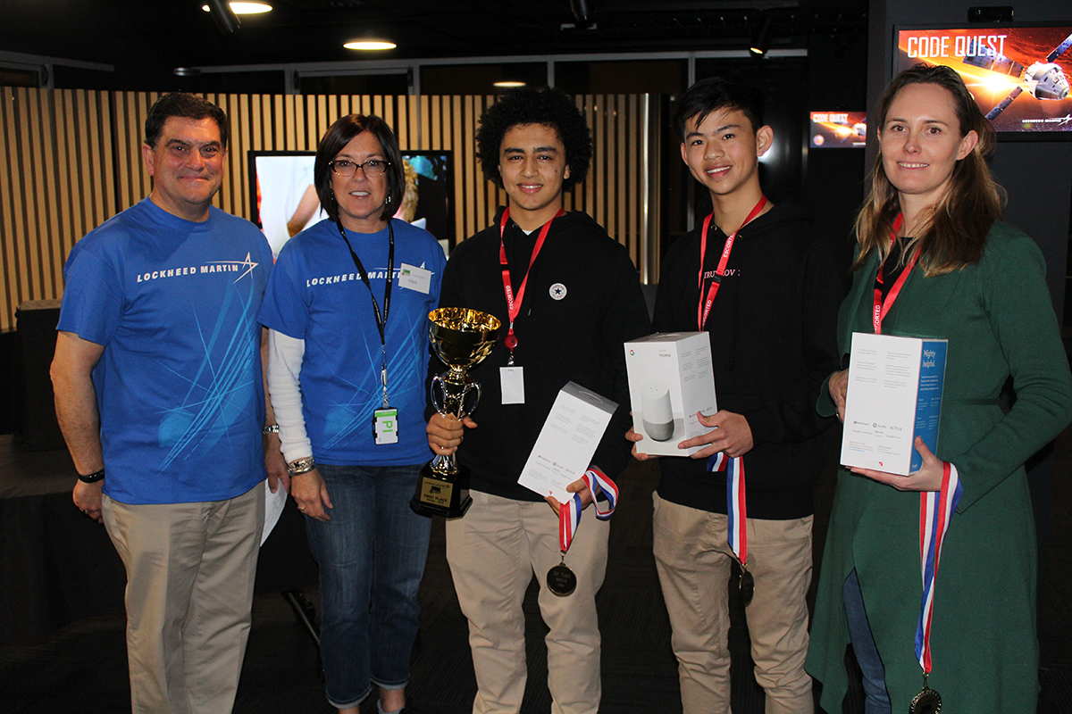 Lockheed celebrates inaugural Code Quest programming competition