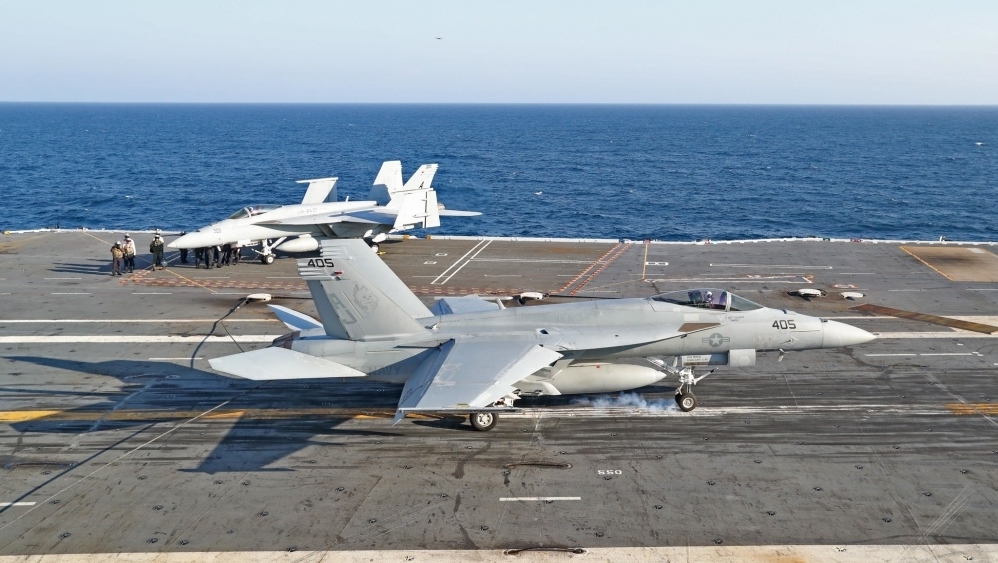 USS Gerald R Ford Achieves 1,000th aircraft arrest, launch