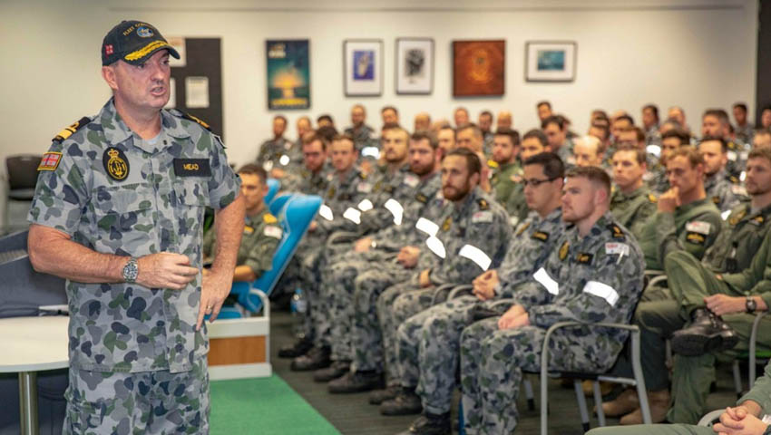 Awards dished out at HMAS Albatross