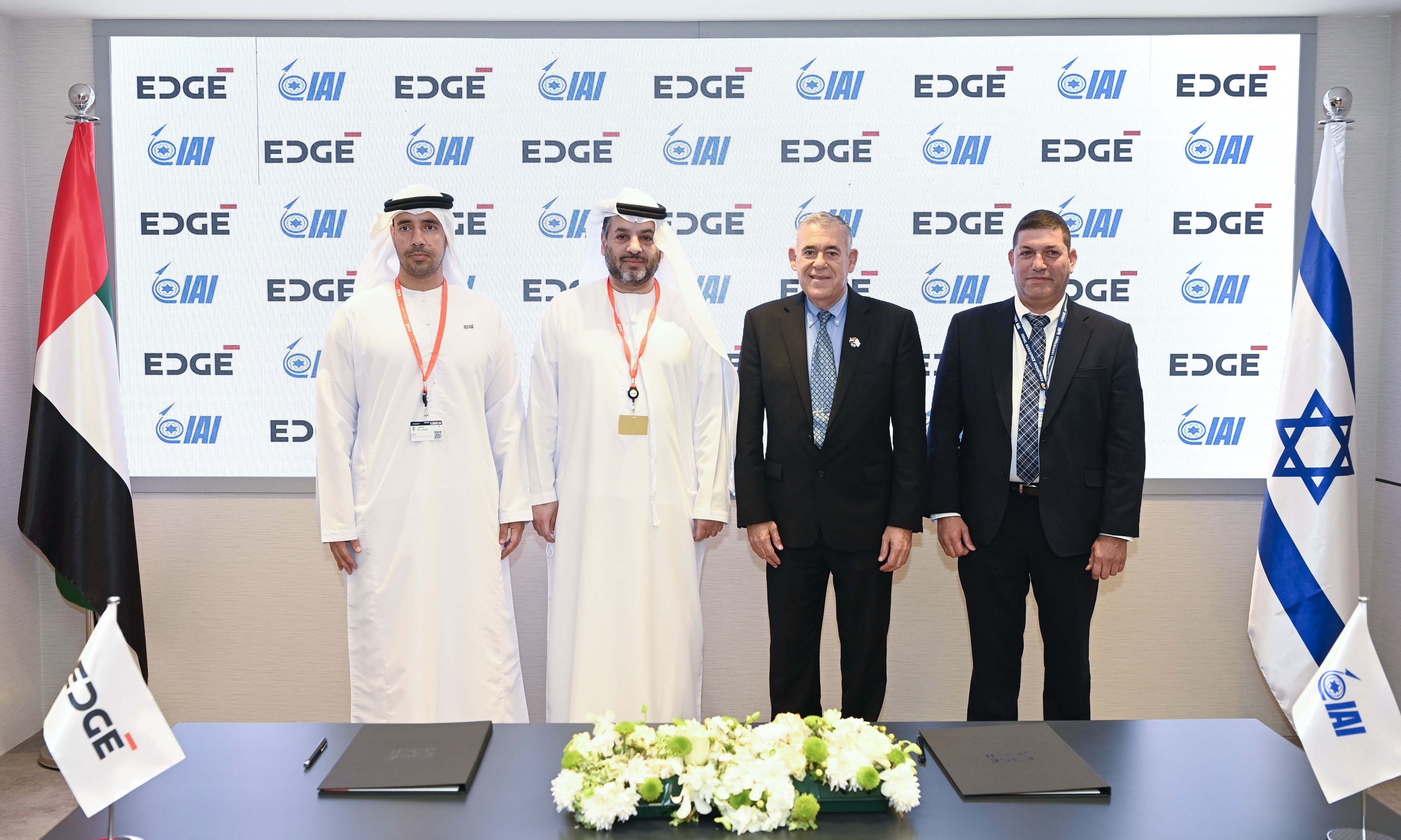 UAE’s EDGE and IAI sign deals to partner on unmanned surface vessels, new electro-optics centre