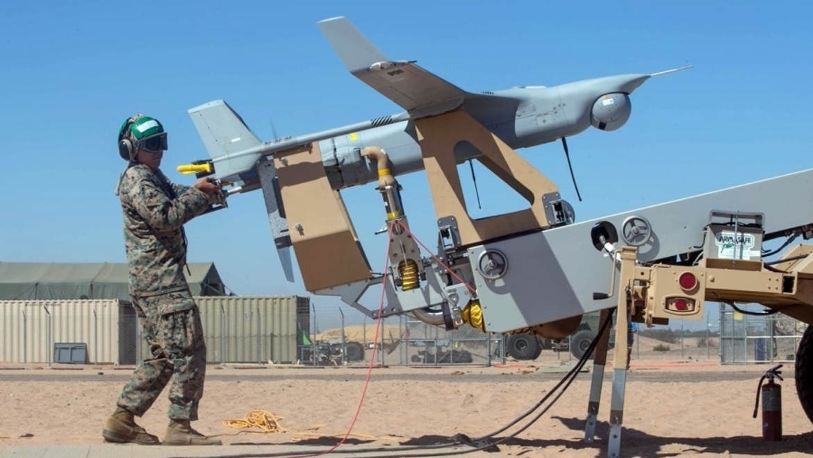 US Marines bring RQ-21 Blackjack drones to Darwin