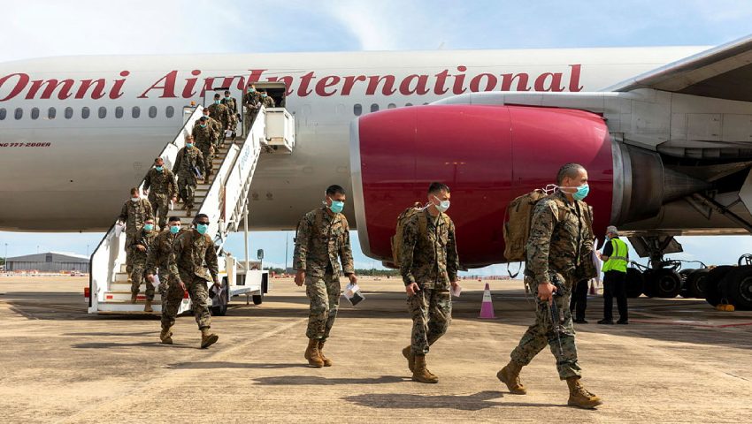 Marines touch down in Top End, US Army to follow 