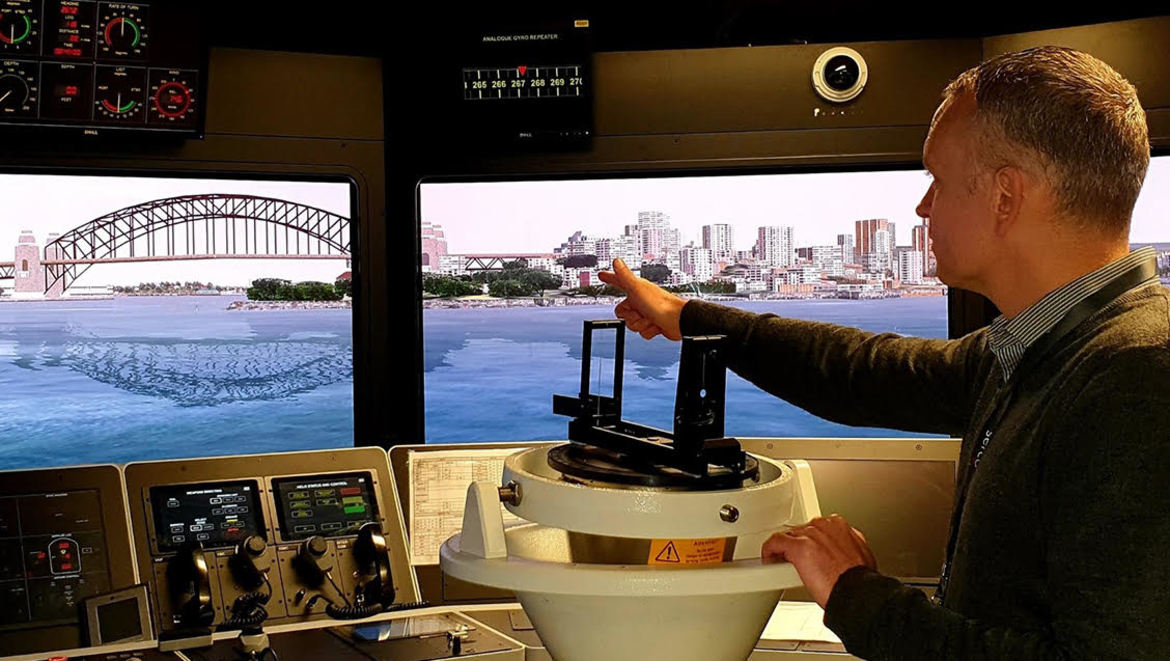 Global talent to head up HMAS Watson bridge warfare simulator course