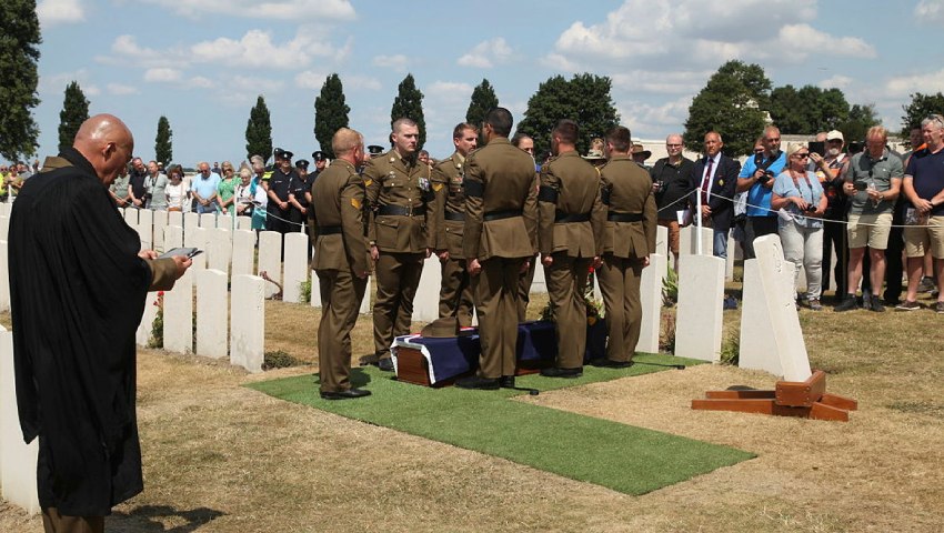 unknown WWI soldier funeral dc